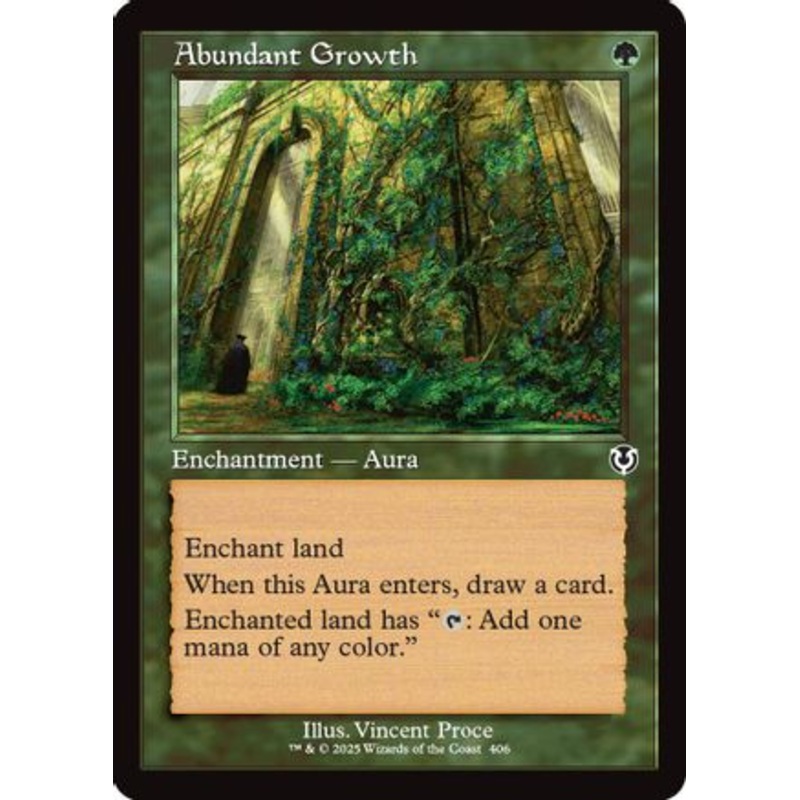 Abundant Growth (Retro Frame) (INR-406) – Innistrad Remastered [Common]