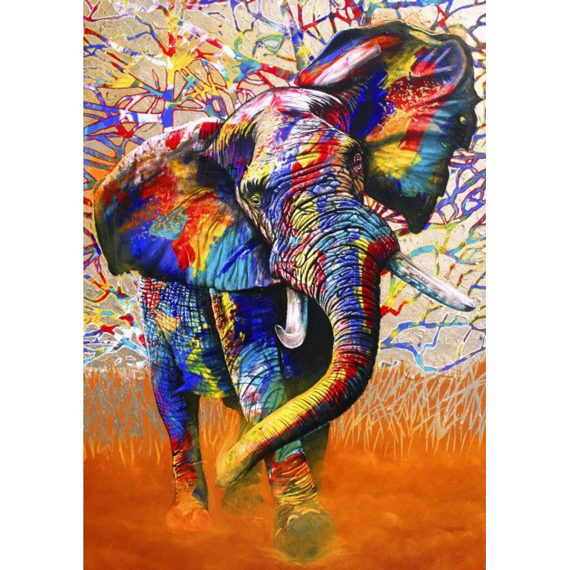 African Colours  1500 Piece Jigsaw Puzzle (Bluebird Puzzle)