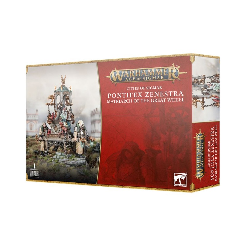 Age of Sigmar Cities of Sigmar: Pontifex Zenestra, Matriarch of the Great Wheel AoS CSG Pontifex Zenestra