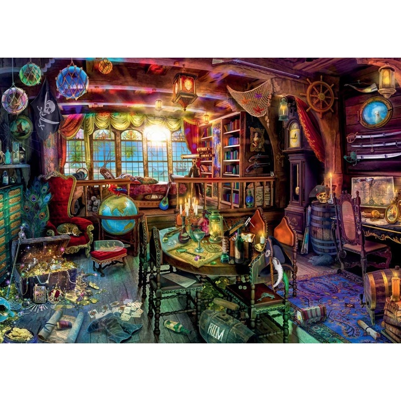 A Pirate’s Life  1000 Piece Jigsaw Puzzle (Ravensburger)