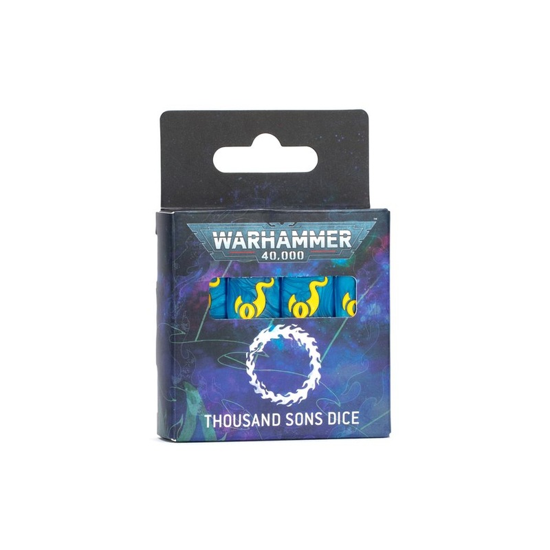 Warhammer 40K Thousand Sons: Dice Set W40K TSO Dice