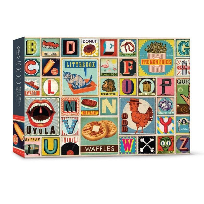 XYZ Blocks 1000 Piece Puzzle
