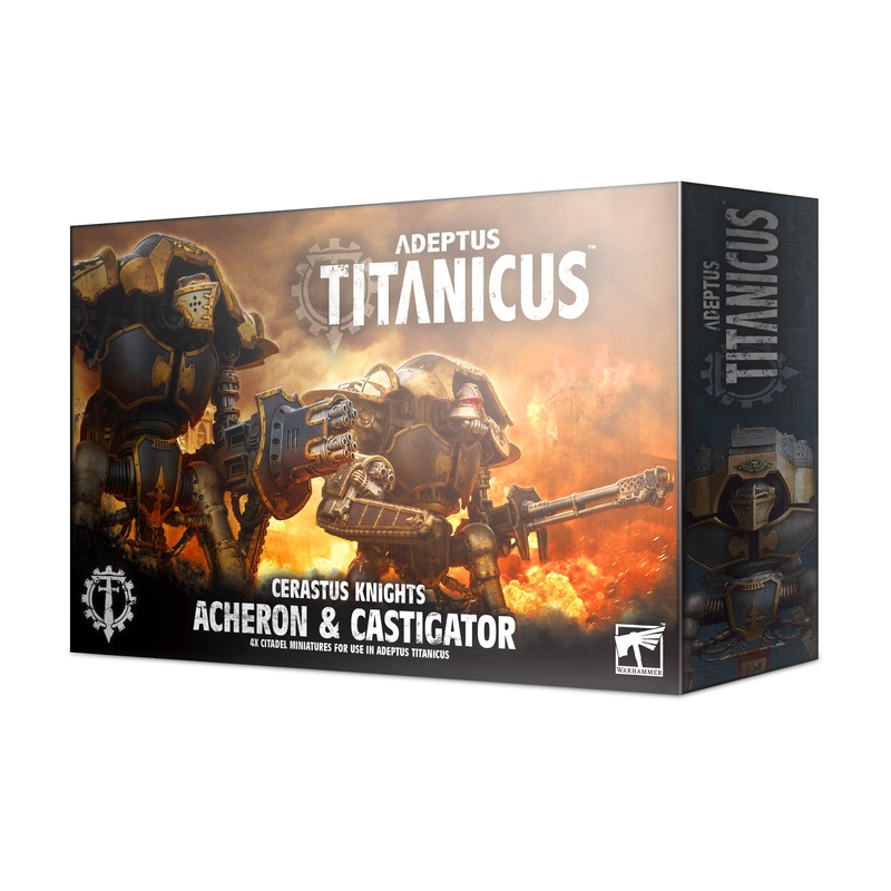 Adeptus Titanicus Cerastus Knights Acheron & Castigator AT Cerastus Knights Acheron &