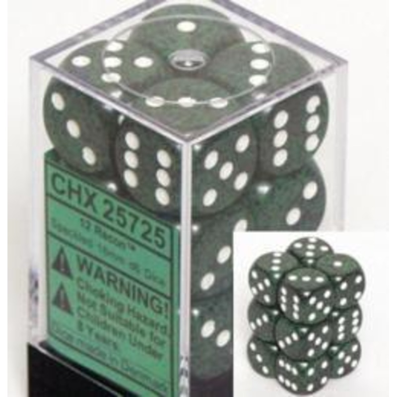 Speckled: 16mm Recon Dice Block D6 (12)