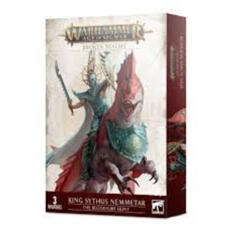 Age of Sigmar Broken Realms King Sythus Nemmetar AoS BR King Sythus Nemmetar