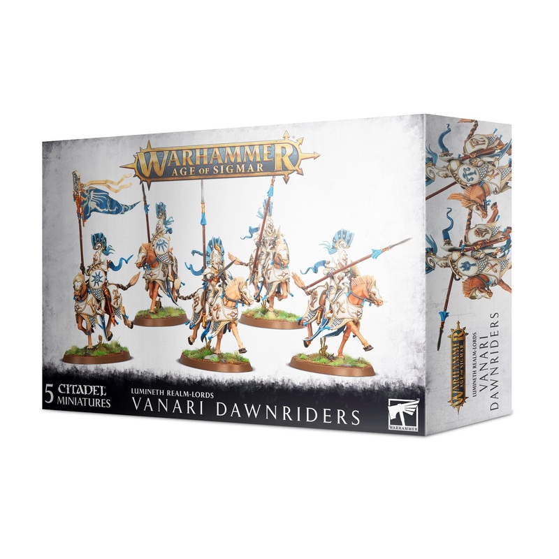 Age of Sigmar Lumineth Realm Lords: Vanari Dawnriders AoS LRL Vanari Dawnriders