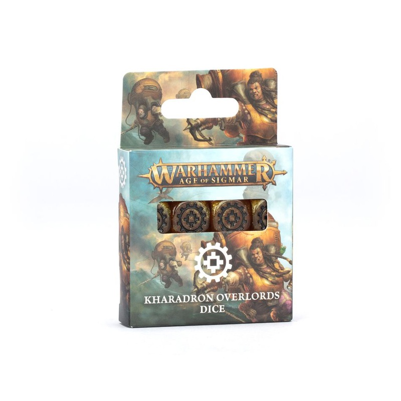 Warhammer Age of Sigmar: Dice Set – Kharadron Overlords (16) (New Arrival)