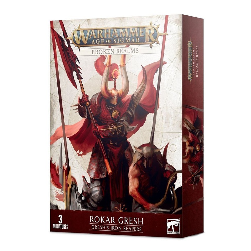 Age of Sigmar Broken Realms Rokar Gresh AoS BR Rokar Gresh
