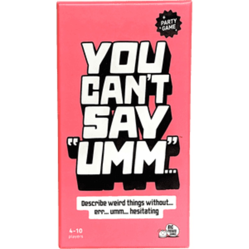 You Can’t Say “Umm”