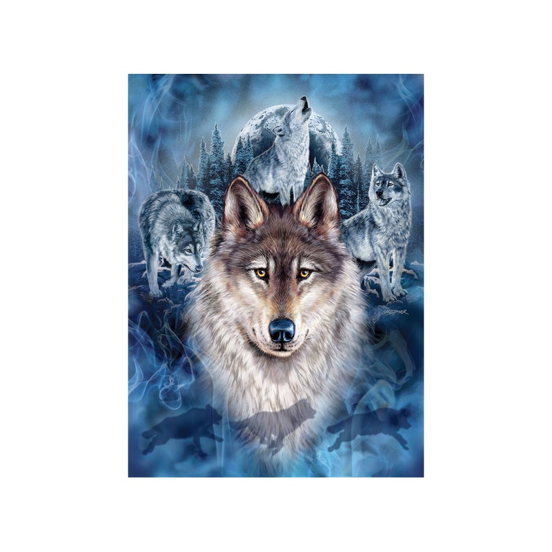 Wolf Team  1000 Piece Jigsaw Puzzle (Anatolian)