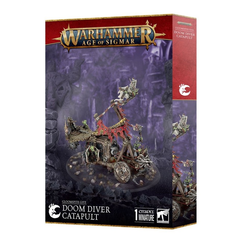 Age of Sigmar Gloomspite Gitz: Doom Diver Catapult AoS GGZ Doom Diver Catapult