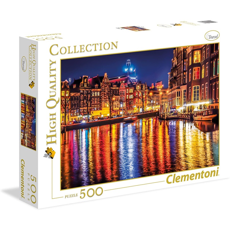 Amsterdam 500 pcs. – Jigsaw Puzzle by Clementoni (35037)
