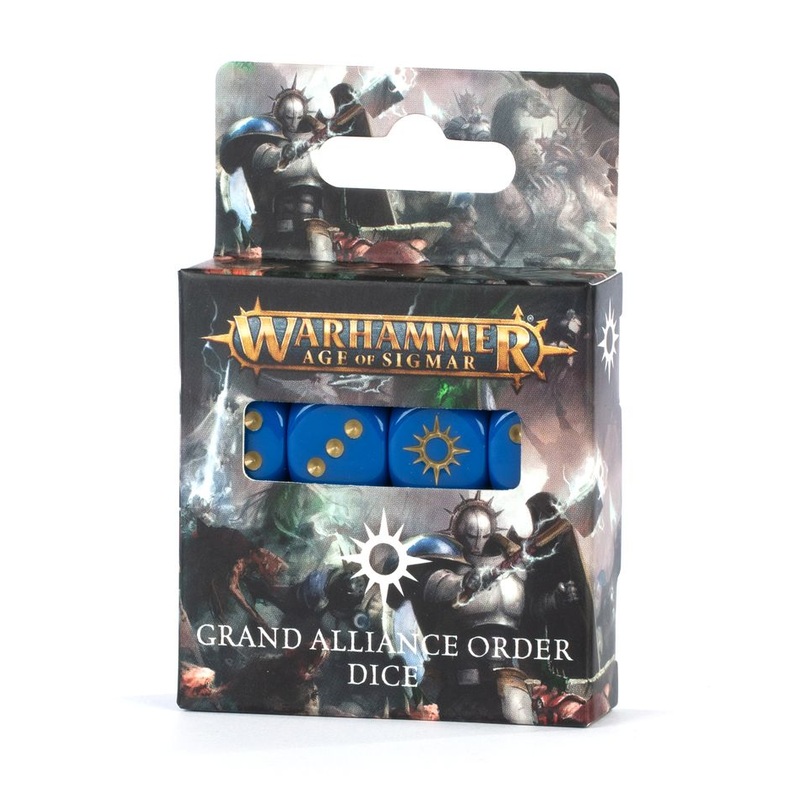 Age of Sigmar 4th Edition – Grand Alliance Order Dice AoS GA Order Dice