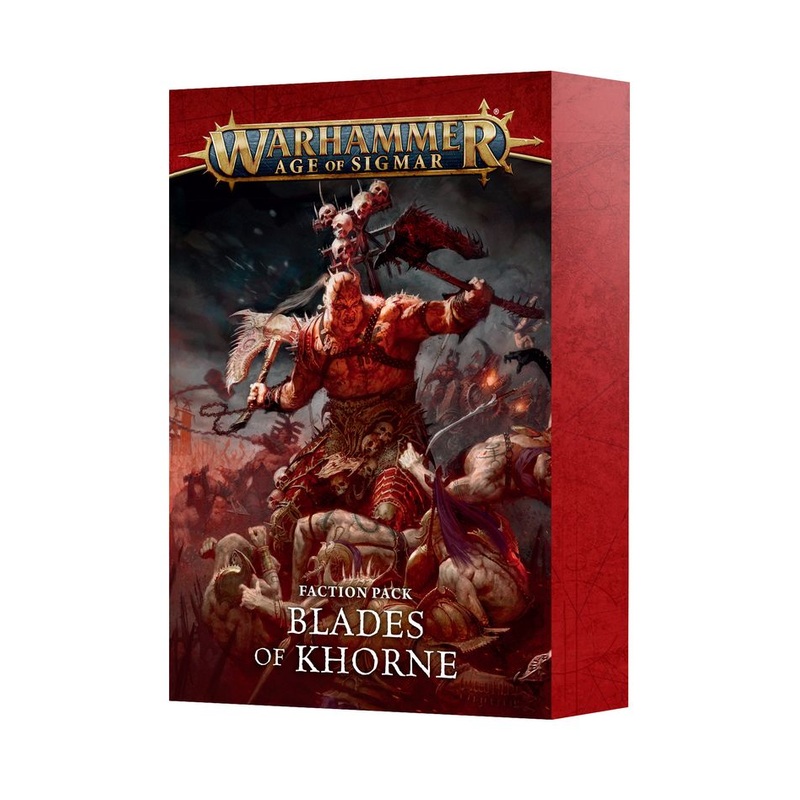 Age of Sigmar 4th Edition – Blades of Khorne: Faction Pack AoS BKO FP 4E