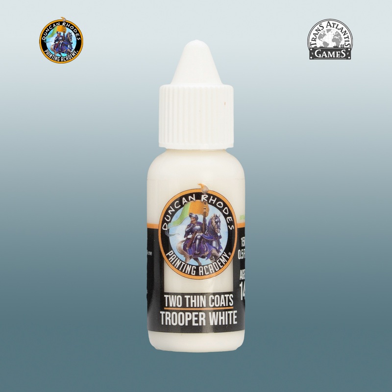 Two Thin Coats: Trooper White (15ml)