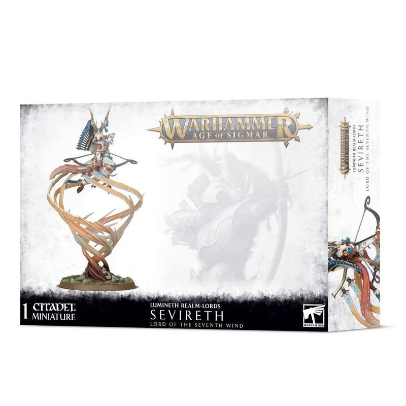 Age of Sigmar Lumineth Realm Lords: Sevireth, Lord of the Seventh Wind AoS LRL Sevireth