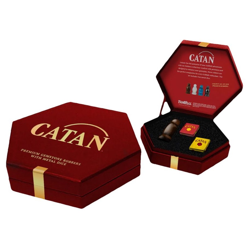 CATAN ROBBER & DICE: TIGER’S EYE