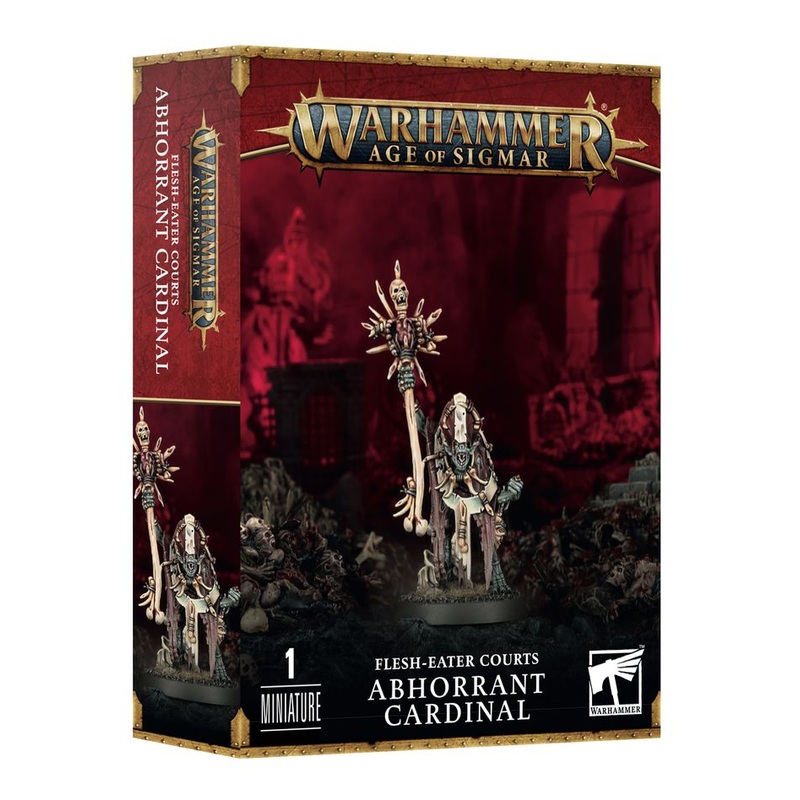 Age of Sigmar Flesh Eater Courts: Abhorrant Cardinal AoS FEC Abhorrant Cardinal