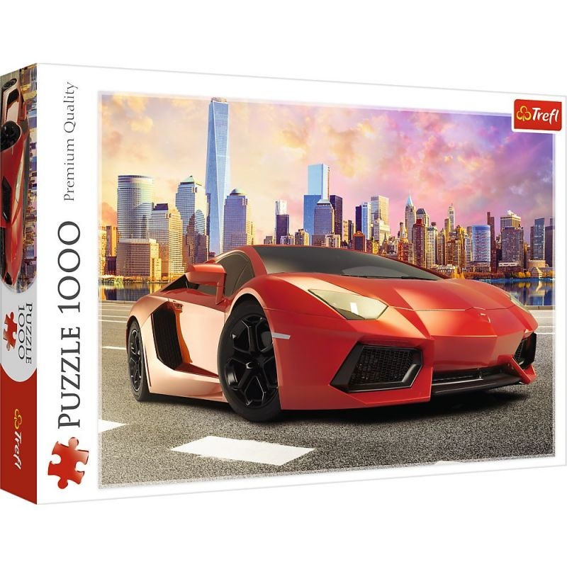 [Damaged Box] Sunset Ride  1000 Piece Jigsaw Puzzle (Trefl)