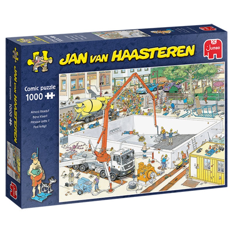 Almost Ready? 1000 Piece Jigsaw Puzzle by Jumbo