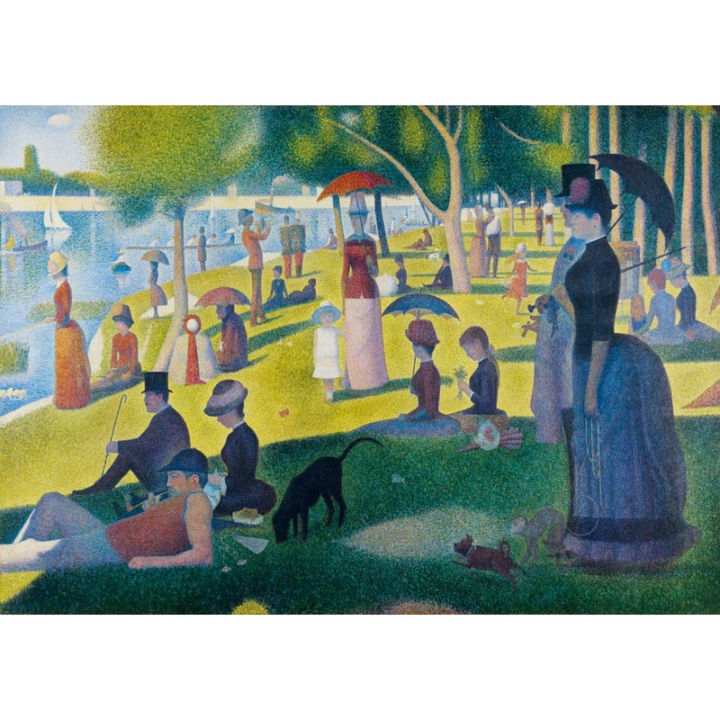 A Sunday Afternoon on the Island of La Grande Jatte, 1886 by Georges Seurat  1000 Piece Jigsaw Puzzle (Bluebird Puzzle)