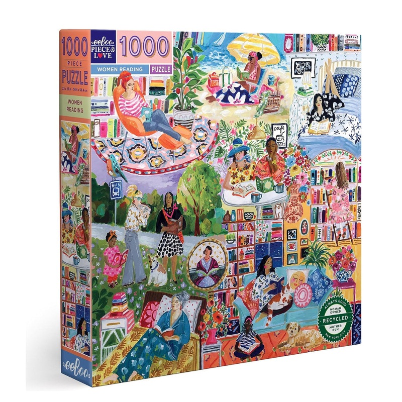Women Reading 1000 Piece Puzzle