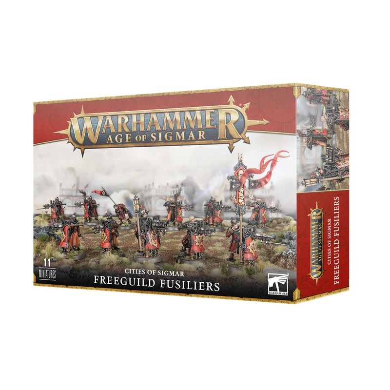 Age of Sigmar Cities of Sigmar: Freeguild Fusiliers AoS CSG FG Fusiliers