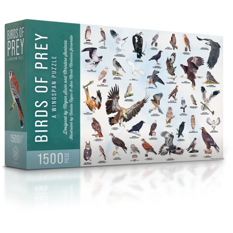 1500-Piece Wingspan Puzzle Board Game Accessory by Stonemaier Games