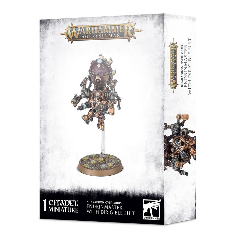 Age of Sigmar Kharadron Overlords Kharadron Endrinmaster with Dirigible Suit AoS KDO Endrinmaster