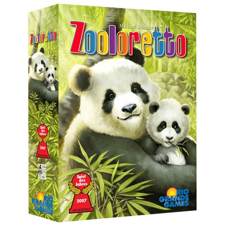 Zooloretto Board Game | Fun Animal Park Building Game for All Ages
