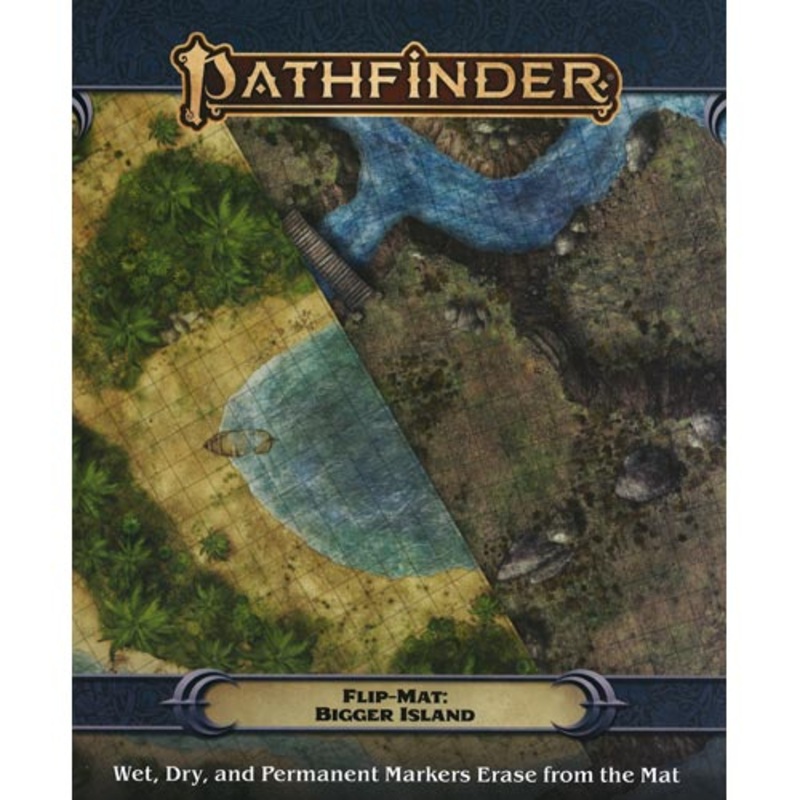 Pathfinder 2E RPG: Flip-Mat – Bigger Island