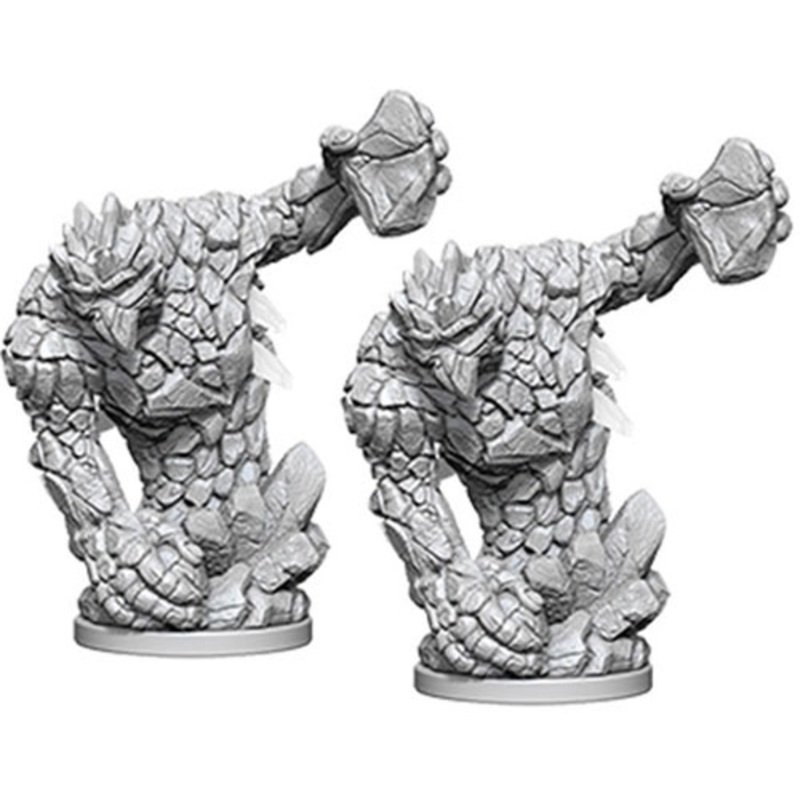 Pathfinder Battles Deep Cuts Unpainted Minis: W5 Medium Earth Elemental